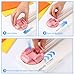 AmazingSpark 2 Pack 4-in-1 Paper Cutter - Pink & Blue, Multi-Function Scrapbooking Paper Trimmer with Straight, Wave, Perforated & Creasing Blades for Craft Postcards& Cardstock, Postcard, Scrapbook