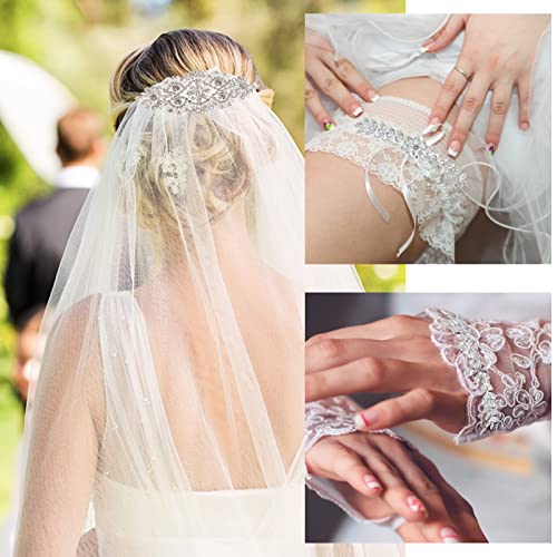 8 Pieces Crystal Rhinestone Applique Silver Wedding Applique Iron On Rhinestone Iron On Patch Rhinestone Hot Fix Applique For Bridal Wedding Dress Clothes Sash Crystal Belt Diy Sewing Appliques #TOP2