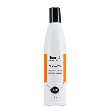 Healthy Hair Plus Anti-B Scalp Shampoo - Soothes Itching, Irritation, Redness, Flaking - Ideal for Sensitive Skin, Ringworm, Seborrhea, and Scalp Acne - Suitable for Men, Women, and Teens