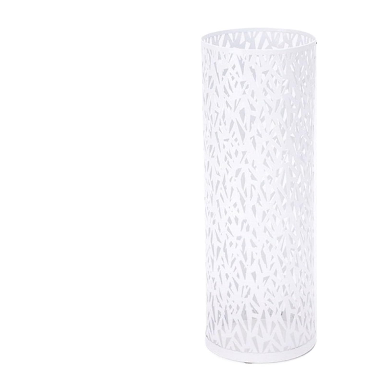 PSNKLMM Metal Umbrella Stand Hollowed Round Rack Freestanding Organizer Bin For Home Hotel Office