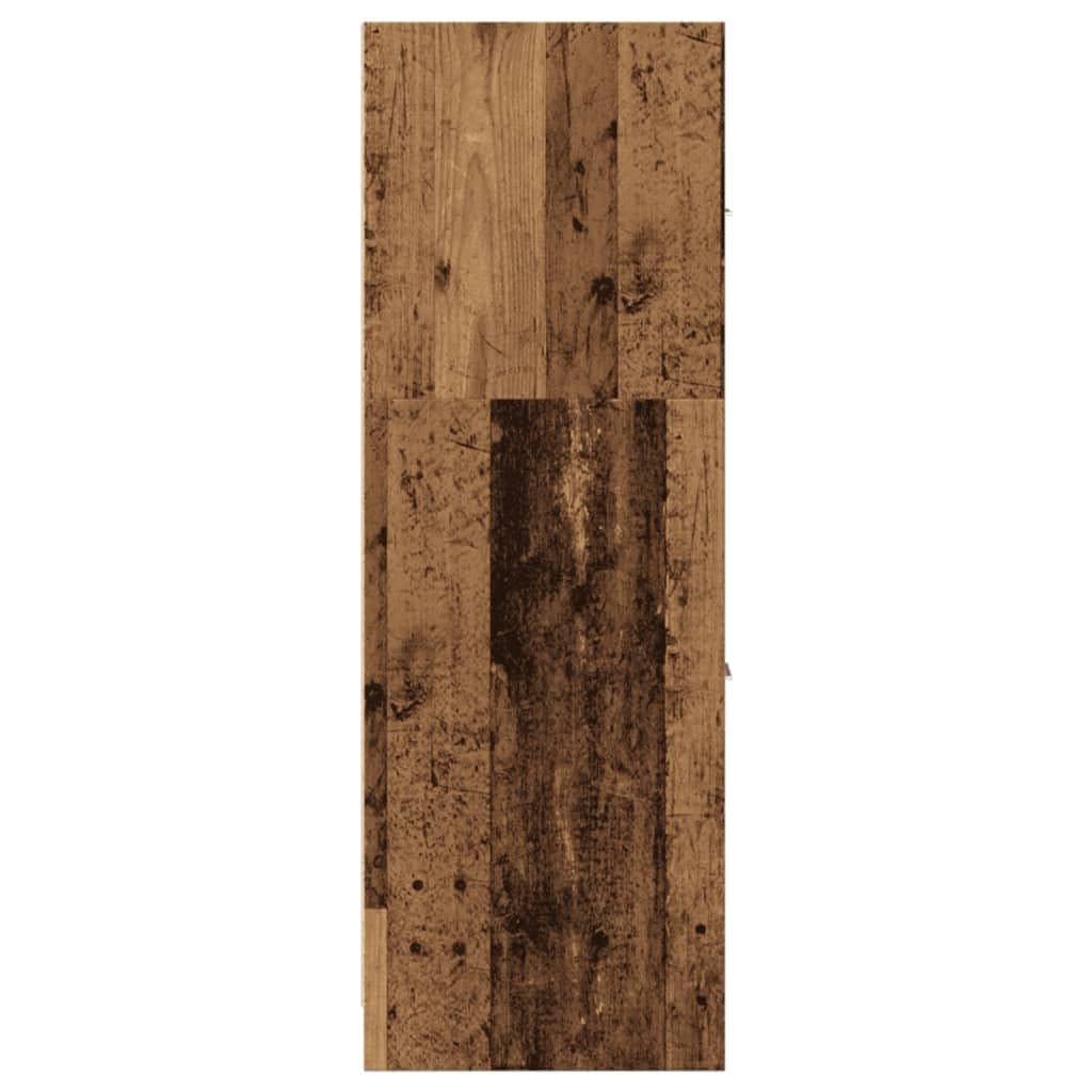 Apothekerschrank Altholz-Optik40x41x118 cm Auszugschrank