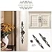 BQLZR 2PCS Antique Cabinet Pulls Wardrobe Pull,Vintage Cabinet Hardware European Style Door Handle Drawer pulls, Zinc Alloy Furniture Knobs Pull 8.66inch with 4 Screws