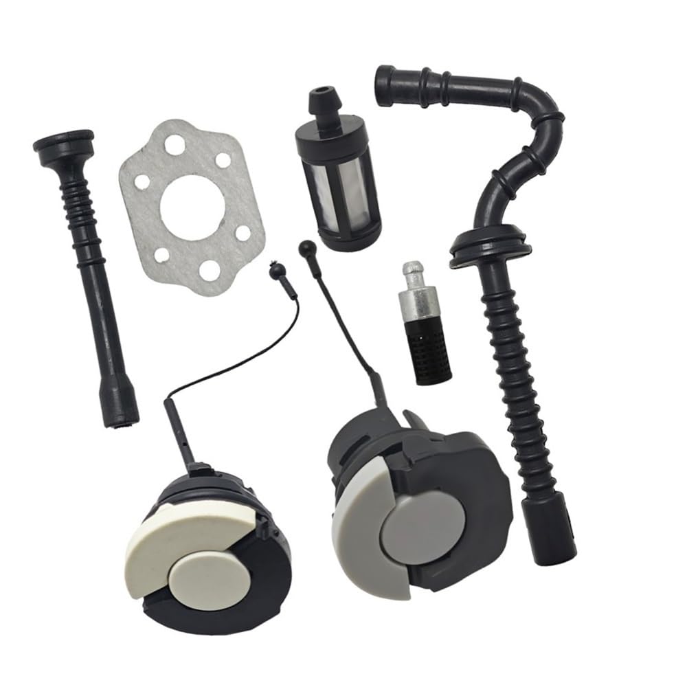 Kit de tubo flexible con tapa anti fugas para mantenimiento de motosierras MS 250