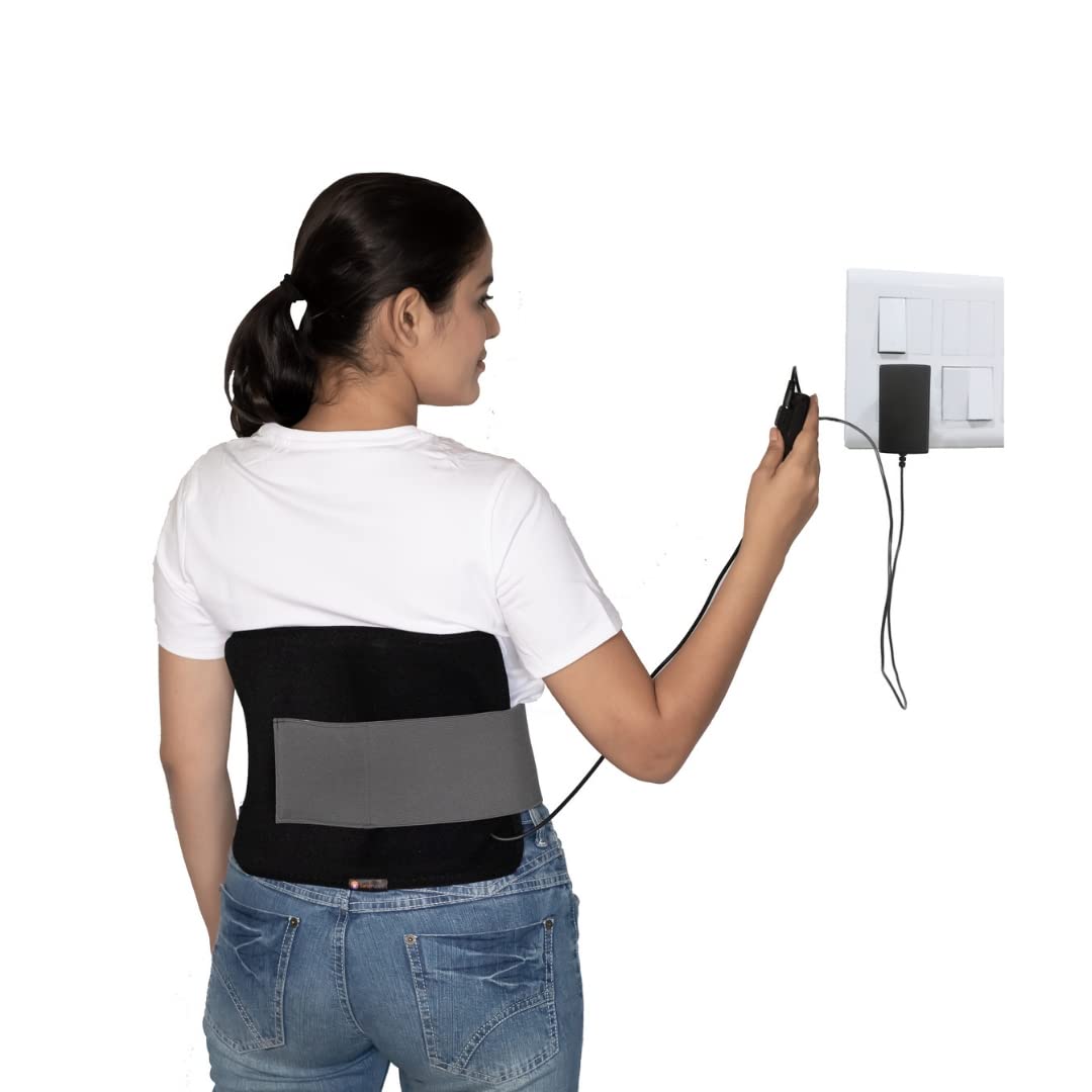 SandPuppy HeatPad - Far Infrared Electric Heating Pad for Back, Knee & Shoulder Pain Relief | Works on 12V DC Adaptor (B0B3T5Z8Q8) Amazon Price History, Amazon Price Tracker