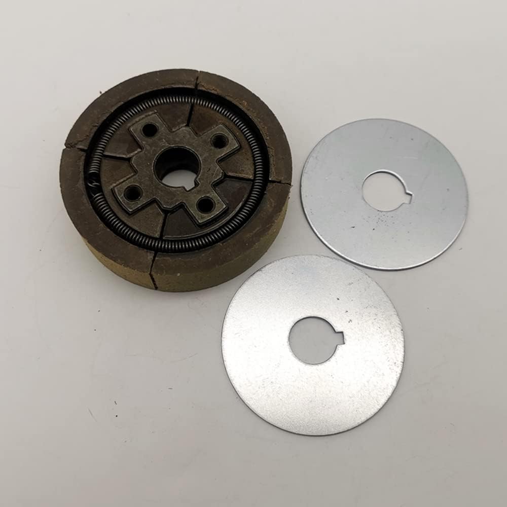 Replacement ID 15MM OD 80MM Clutch Compatible with Subaru Robin EH12 for Rammer Parts Clutch EH12-2D EH12-2B Gasoline Engine Parts
