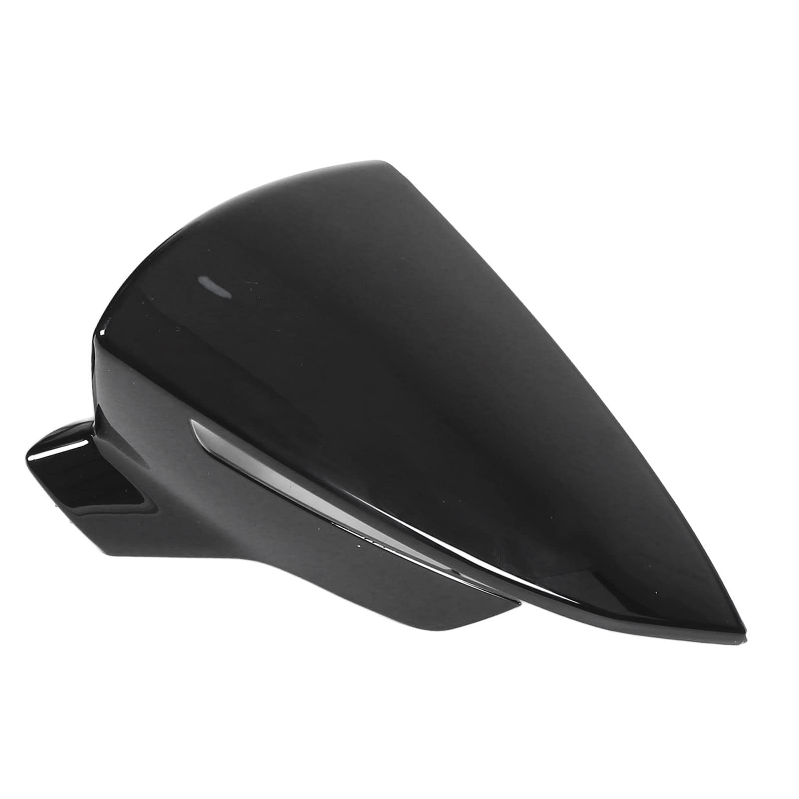 1 Para Osłony Lusterek Bocznych丨 Skrzydło Osłony Lusterka Bocznego, Para Osłony Ochronne na Lusterko Wsteczne Lewy Prawy Zamiennik dla SEAT Leon Mk3 5F ST FR Cupra 2013(Czarny błyszczący)
