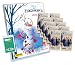 Produktbild Disney Frozen Die Eiskönigin 2 Trading Cards (2020) - Album + 10 Booster (60 Sammelkarten) + stickermarkt24de Sleeves