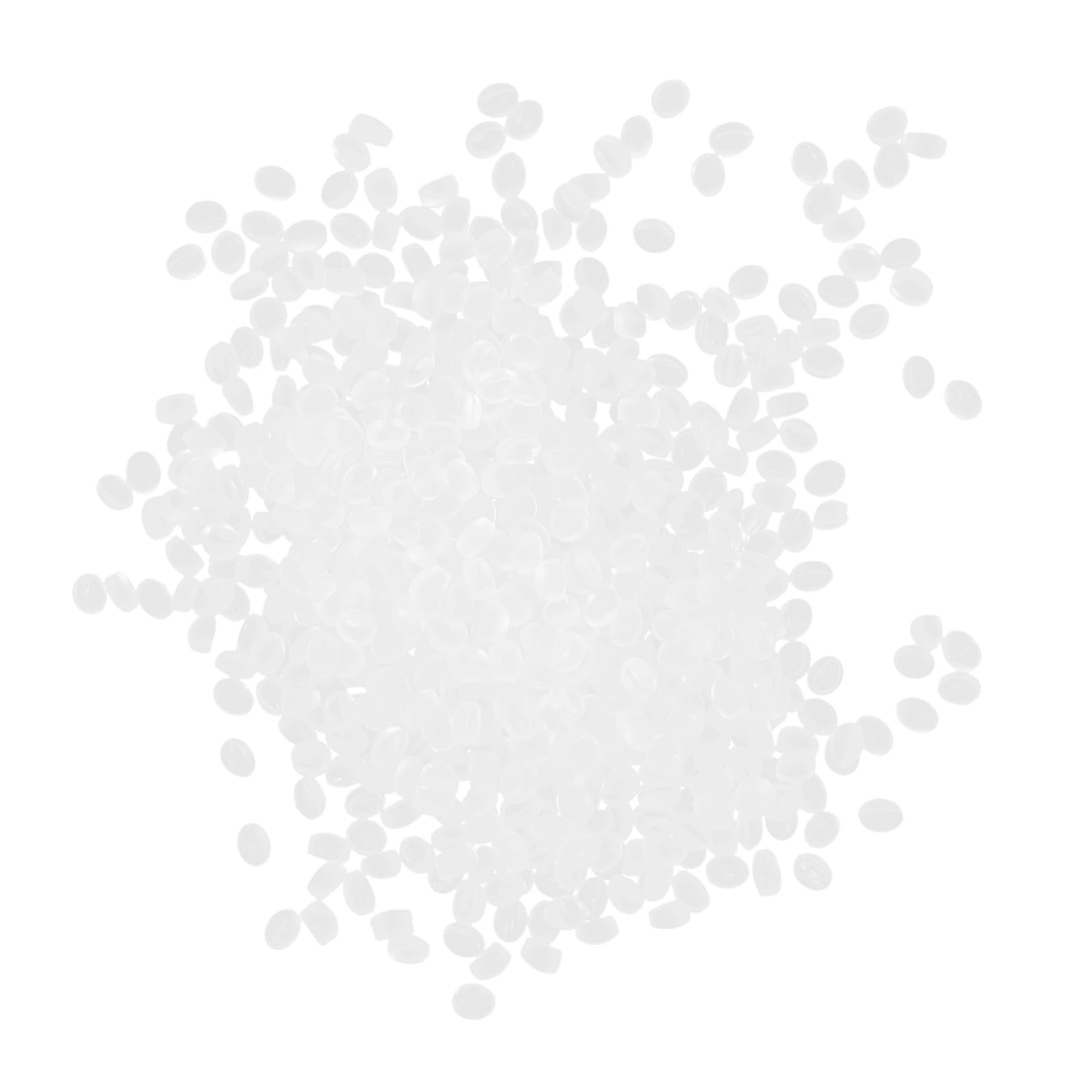 CHILDWEET Perline Aromatiche in Eva Bianche senza Profumo per Profumatore Auto Decorativo, Effetto Fai da Te, Confezione da 1 Sacchetto per Diffusore di Aromi