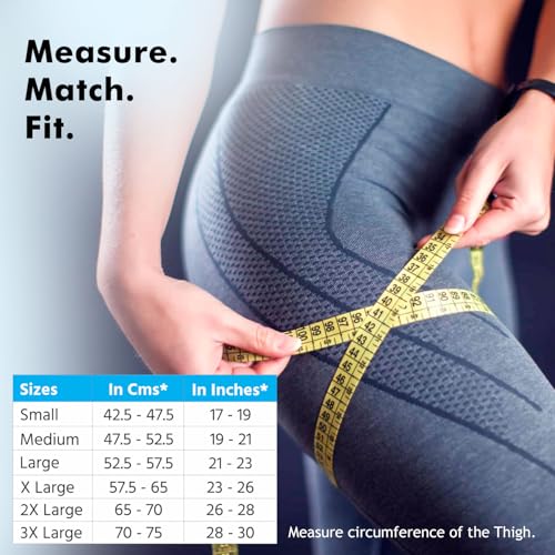 Image of Flamingo Premium Varicose Vein Stockings | Medical Compression Stockings for Varicose Veins & Swelling | Compression Socks for Men & Women | Size - Small | 1 Pair |