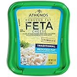 Athenos Traditional Reduced Fat Crumbled Feta Cheese (5 oz Tub)