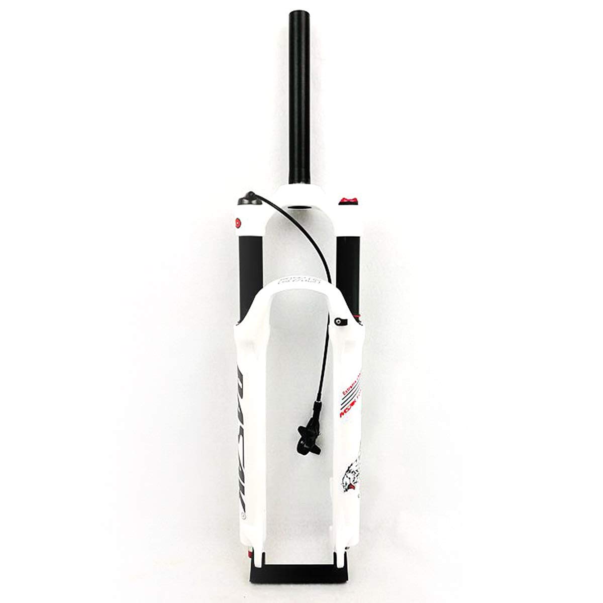 WIQUYBML Air MTB Suspension Fork 26/27.5/29 Bike Front Forks Damping Adjustment Travel 100mm 1-1/8" Manual/Remote Lockout QR 1700g
