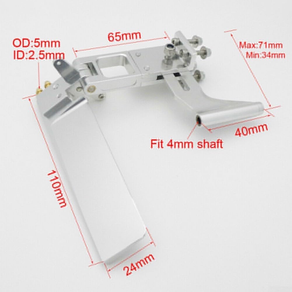 Assemblage d'arbre flexible innovant de 4 mm pour un meilleur contrôle du bateau RC (pour hélice droite)