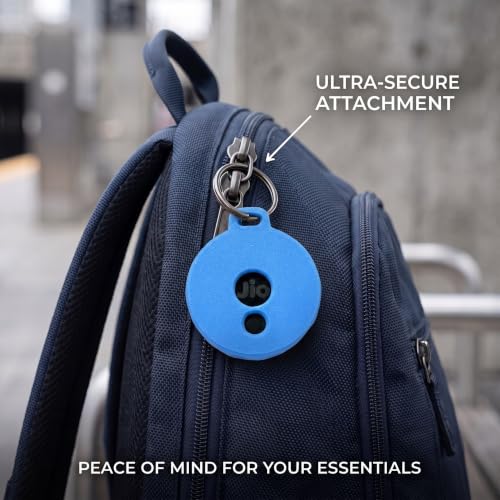 Image of Premium Case for JioTag Tracker | Secure Twist Lock Keychain Holder & Key Finder Cover | Protective Tag for Keys, Luggage, Backpacks & Pets, Black, Jiotag 2 (2026), 3