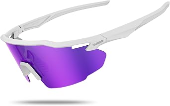 JUBAO Polarized Cycling Glasses for Men Women UV400 Protection Sun Glasses for Cycling Running Fishing Baseball Golf