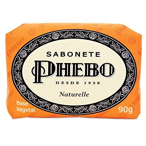 PheboLinha Tradicional - Sabonete em Barra de Glicerina Naturelle 90 Gr - ( Classic Collection - Glycerin Bar Soap Naturelle Soap 3.2 Oz)