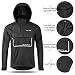 KUTOOK Chaqueta Impermeable Hombre Chubasquero Impermeable y Transpirable 10000/5000 con Capucha Incorporada...
