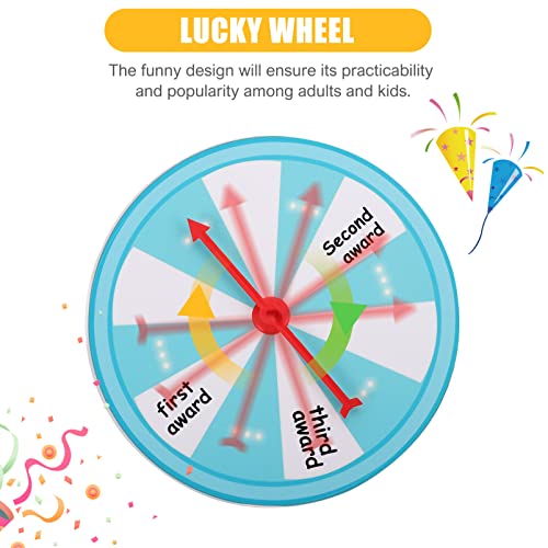 Valiclud Spinnings Wheel 12 Color Slots Spinnings Wheel Of Fortune Write On Erasable Whiteboard Surface Easy Assembly 7.87In/20Cm #TOP1