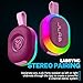 JLab, Pop Party, Portable Bluetooth Speaker, Waterproof, RGB Lighting, LabSync, Mulberry gallery 4