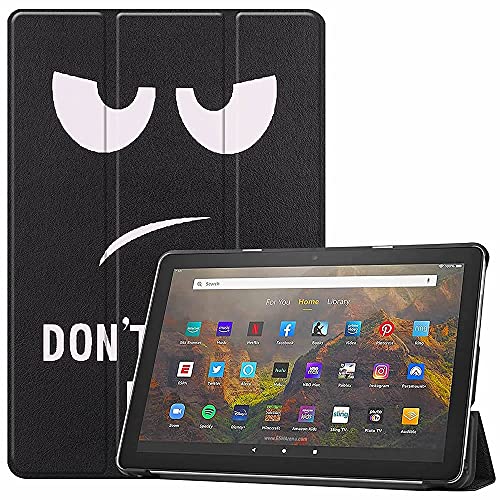 Amazon Fire HD 10 2021/Fire HD 10 Plus 2021 �P�[�X �}�O�l�b�g�J�� �X�^���h�@�\�t�� �O�� �J�o�[ ���^ �y�ʌ^ �X�^���h�@�\ Amazon Fire HD 10 2021 PU���U�[�P�[�X �蒠�P�[�X (�r