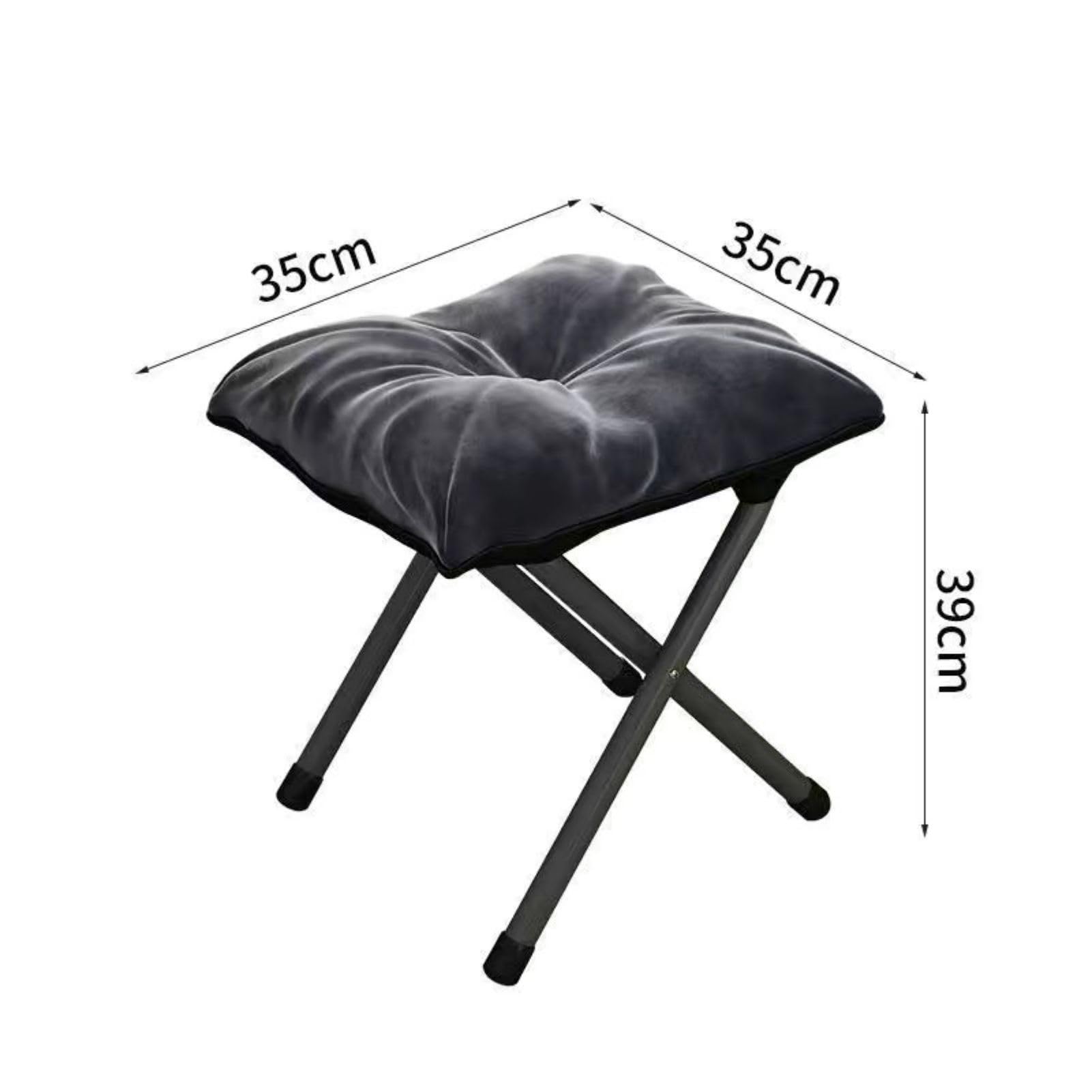Sillón plegable con altura de asiento ajustable y grandes bolsillos de almacenamiento, silla moderna para sala de estar, cómoda silla de salón para dormitorio, oficina, balcón (rojo, paquete 3