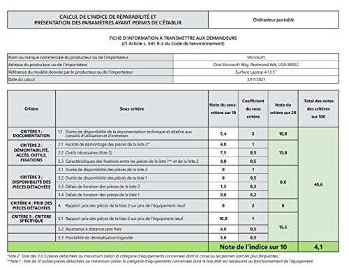 Mircrosoft Surface Laptop - Image 7