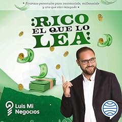 Diseño de la portada del título ¡Rico el que lo lea!