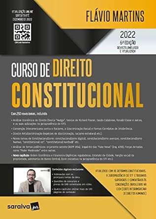 Curso de Direito Constitucional - 6ª edição 2022