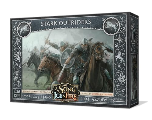 CoolMiniOrNot CMNSIF102 Thrones A Song of Ice and Fire Miniatures Game: Stark Outriders Expansion, Multi Colour - Image 2