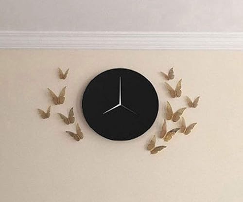 Miniatura 6 de 12 calcomanías de pared con diseño de mariposa hueca en 3D, elegantes murales, calcomanías de pared para decoración de bebés, niños, dormitorio,