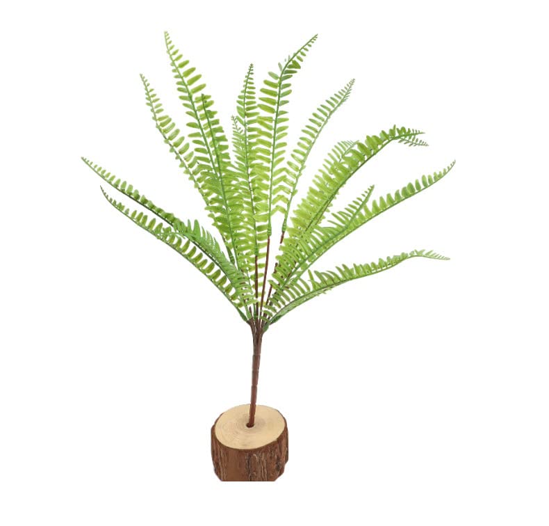 Fougère persane artificielle 19 feuilles Xiao Hua, arbuste moderne décoratif de 45 cm