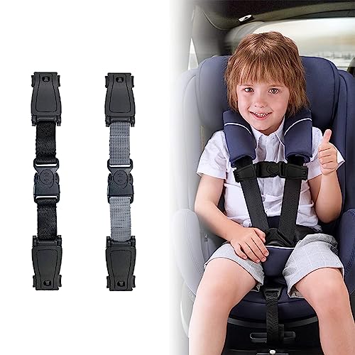 SJBAUTYO Clip Ceinture Siege Auto 2 Pièces Clip Securite Siege Auto Clip de Sangle Enfant Sécurité Voiture Chest Clip pour Pince de Poitrine Sièges Bébé...