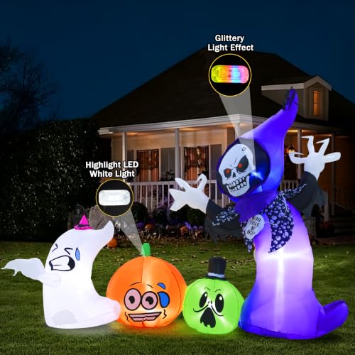 8FT Long Halloween Inflatables - image 4