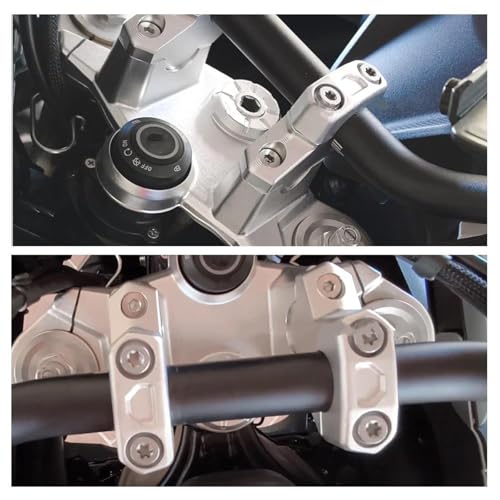 Elevadores de manillar para Voge DS900X abrazadera de aluminio resistente 6