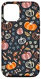 iPhone 12/12 Pro Autumn Falling Leaves Pumpkin Spice Harvest Happy Fall Case