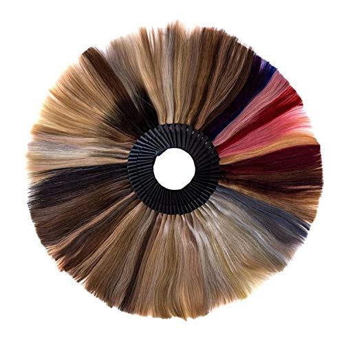 Preisvergleich Produktbild Echthaar-Farbring, Farbpalette, Farbmuster, Echthaarfarbring Global Extend