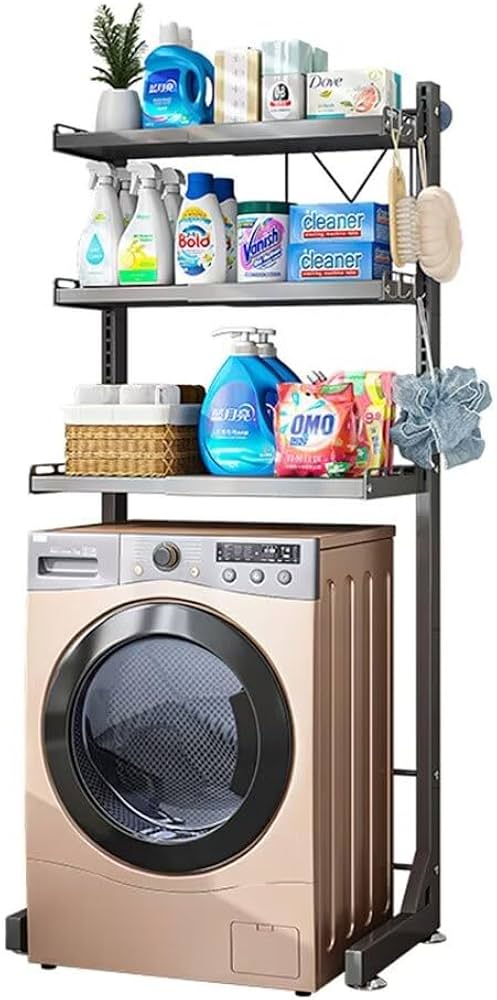 Amazon|JOOHY ランドリーラック 洗濯機収納ラック 3段 ランドリー収納 Amazon|JOOHY ランドリーラック 洗濯機収納ラック 3段 ランドリー収納