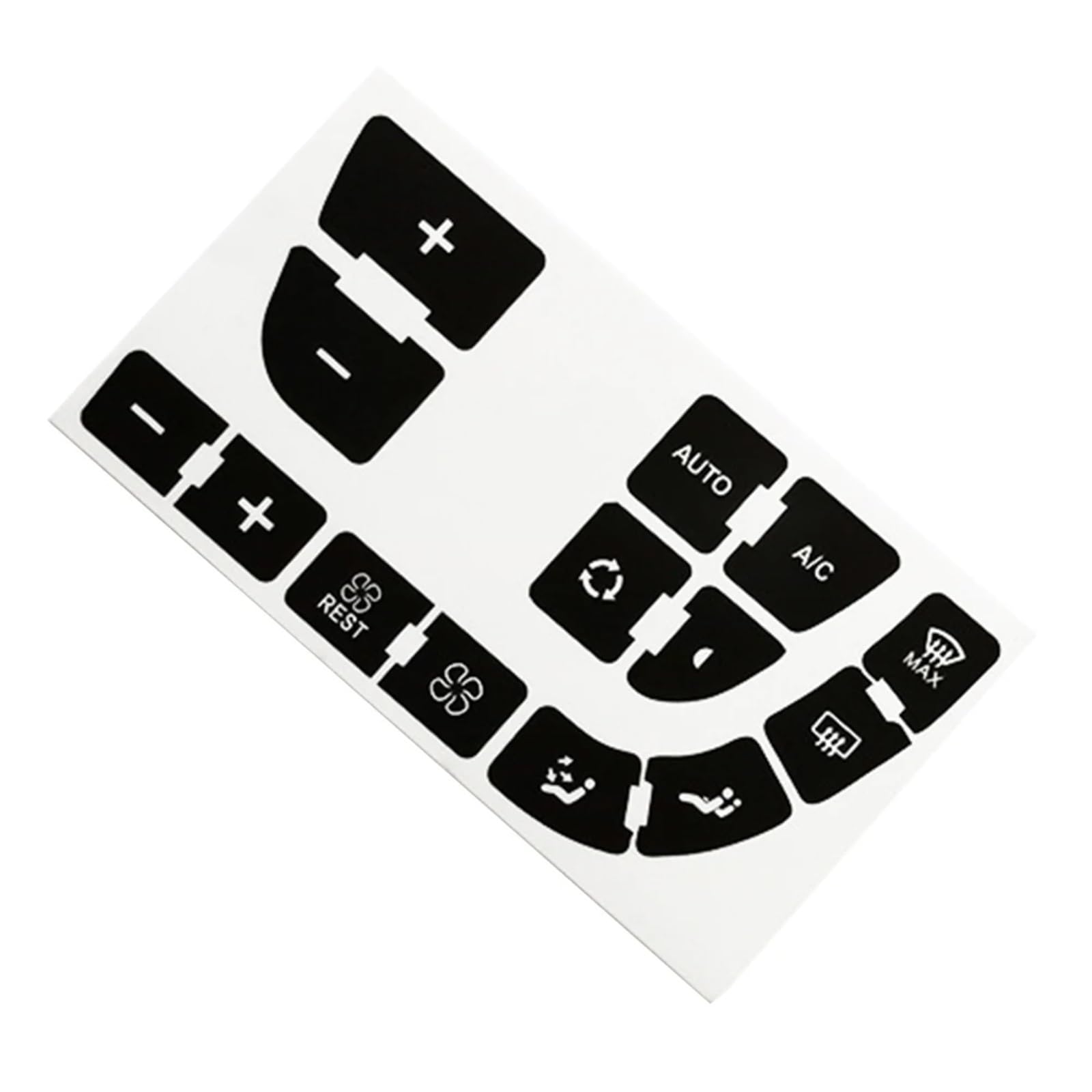 Car Switch Cover Compatible with C&itroen for C4 for Grand for Picasso Car A/c Air Conditioner Panel Button Repair Decal Stickers