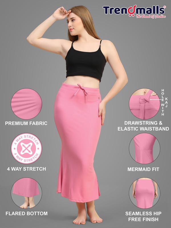 Image of TRENDMALLS Women Saree Shapewear Petticoat for Women, Cotton Blended,Petticoat,Skirts for Women,Shape Wear Dress for Saree Shaper(Combo-Pack)