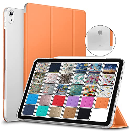 Image of DuraSafe Cases for iPad mini 6th Gen 2021 8.3 [ Mini 6 ] A2567 A2568 A2569 MK893HN /A MLX43HN /A MK8E3HN /A MK8C3HN /A Slim Lightweight Protective PC Dual Angle Stand Cover - Orange