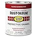 Rust-Oleum Stops Rust Gloss Sunrise Red Oil-Based Industrial Enamel Paint Quart, 1 qt