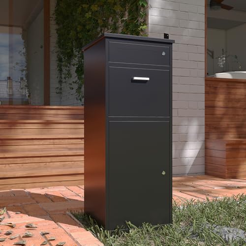 Caja de bloqueo de paquete seguro para evitar robos e intemperie 3