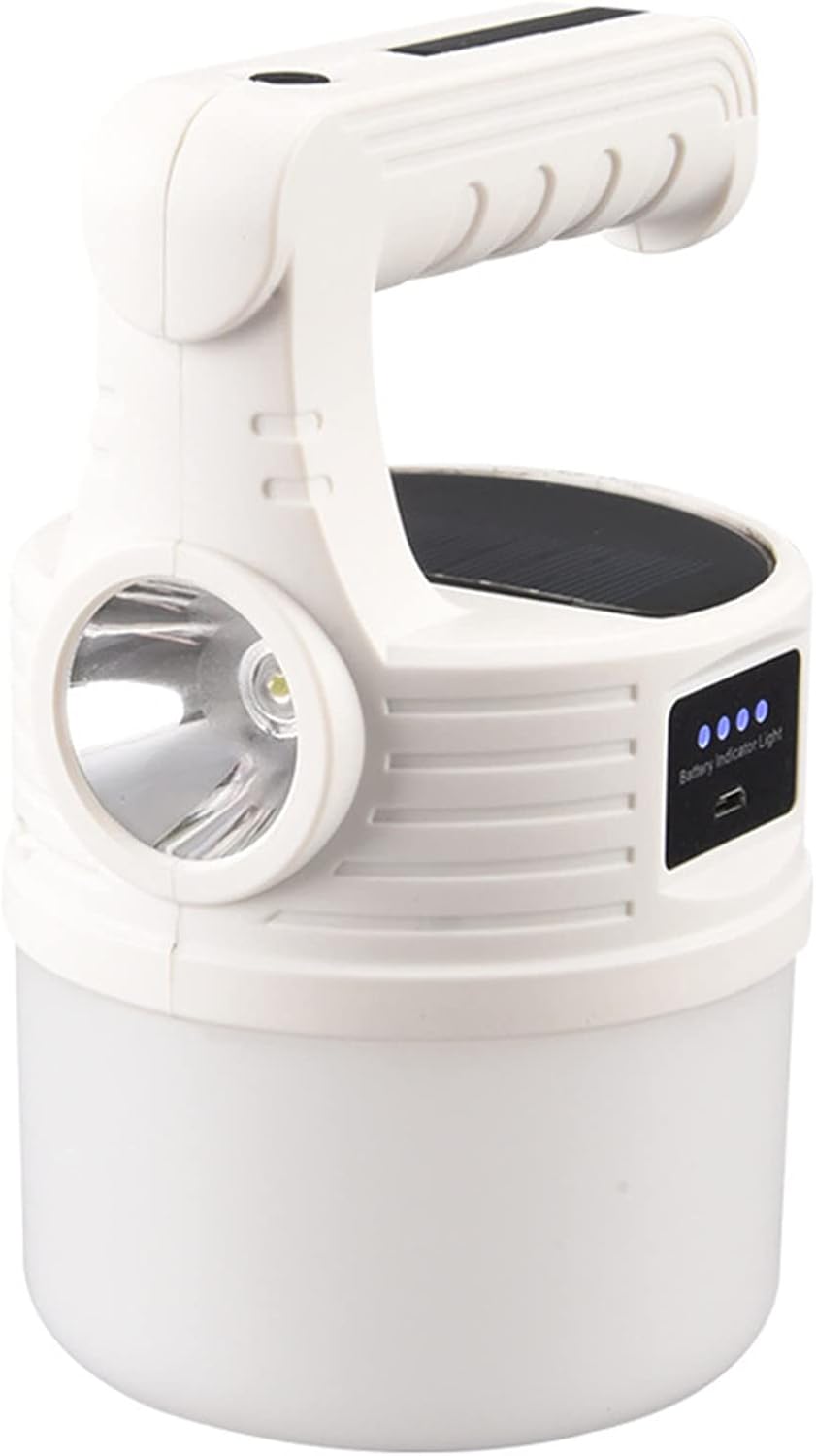 Multifunctional Solar Camping Lamp Portable Waterproof Flashlight with