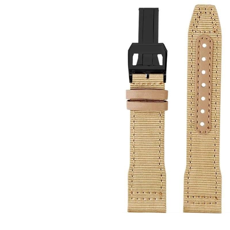 Bracelet de montre en nylon ajustable anti-irritation pour le sport