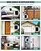 Tevlaphee Car Lock Box Punch Button Combination Car Window Key Safe Box Portable Key Storage Waterproof Security Lock Boxes for Keys,Credit Cards and Cash