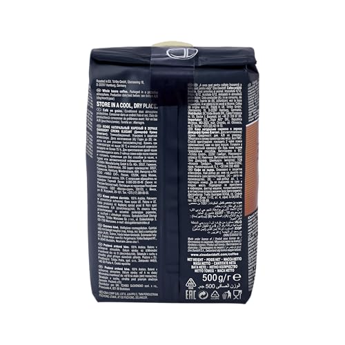 Image of Davidoff Crema Elegant Harmonious & Aromatic Whole Beans Coffee - 6 /12 Intensity - 100% Arabica - 500G