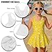 Noteligou Banana Print Girls Swimsuit Size 5-6 One Piece Swim Dress with Skirt Stretch Easy Care Fabric for All-Day Comfort Quick Dry Cute Swimwear for Summer Pool Fun Family Beach Days