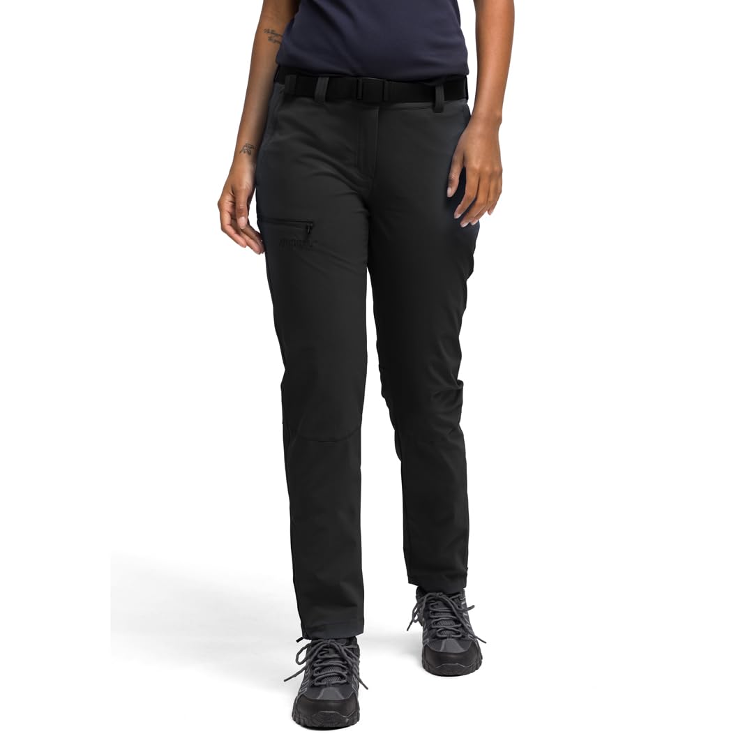 Maier Sports Inara Slim Zip, Damen Wanderhose, Wasserabweisende Hose für Trekking und Hiking, Enganliegender Schnitt, Zipp-Off-Funktion, PFC-frei, mSTRETCH pro 4 & Dryprotec