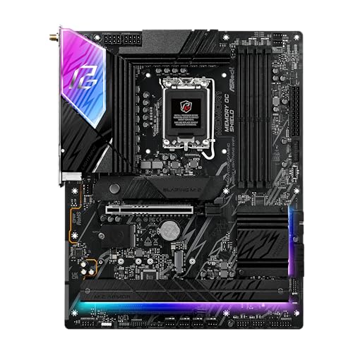 Image of ASRock Phantom Gaming B860 Lightning WiFi 6E Intel Core Ultra LGA1851 DDR5 8933 MHz 256GB M.2 ATX Motherboard Thunderbolt SATA3 6.0 Gb /s PCIe 5.0