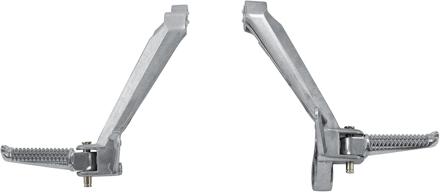 Green-L Motorcycle Passenger Footpegs Rear Footrests with Support Bracket Fit for Yamaha YZFR3 2015-2025 MT03 2016-2025