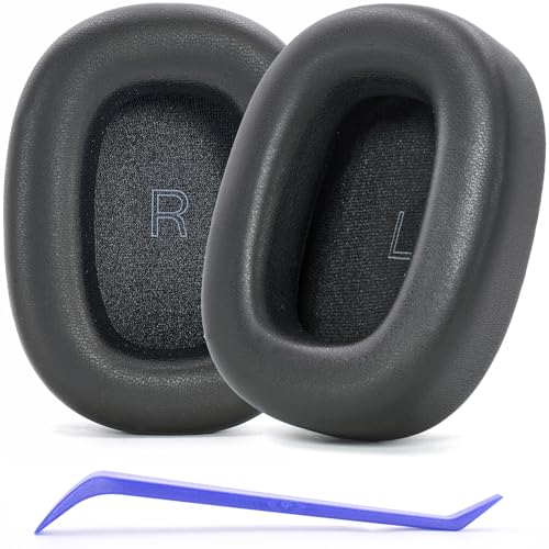 Coussinets Px7 S3 avec mousse d'isolation acoustique et cuir doux noir Defean